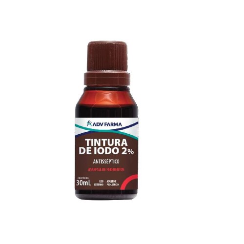 Iodo Tintura 2% Adv Com 30ml