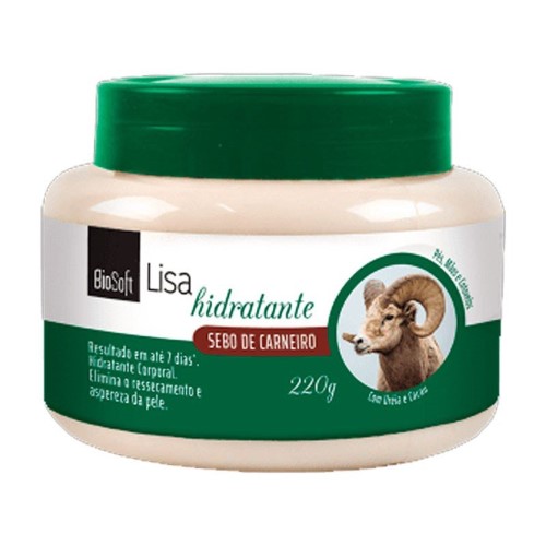 Creme Hidratante Bio Soft Sebo De Carneiro 220g