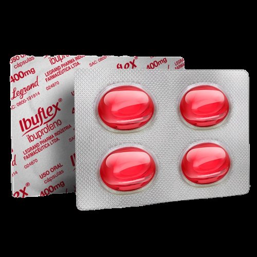 Ibuflex Ibuprofeno 400mg 4 cápsulas