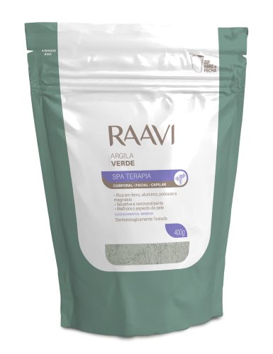 Argila Verde Raavi Spa Terapia 400g