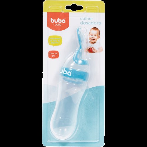 Colher Dosadora Buba Baby Azul com 1 unidade