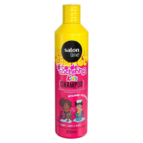 Shampoo Kids Salon Line To de Cachinho Limpeza Incrível 300ml