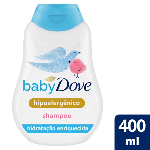 Shampoo Baby Dove Hidratação Enriquecida 400ml