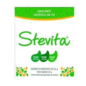 Adoçante Dietético Stevia Stevita 50 Envelopes