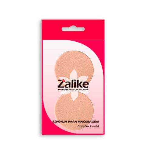 Esponja Para Maquiagem Zalike Bases - 2 Unidades