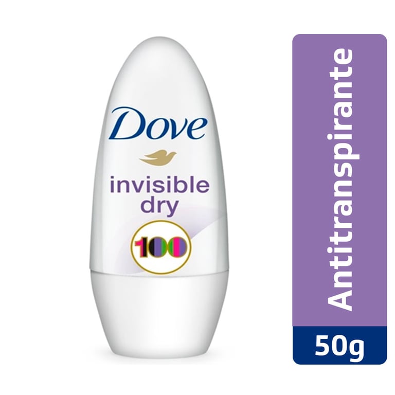 Desodorante Dove Invisible Dry Roll-on 50ml