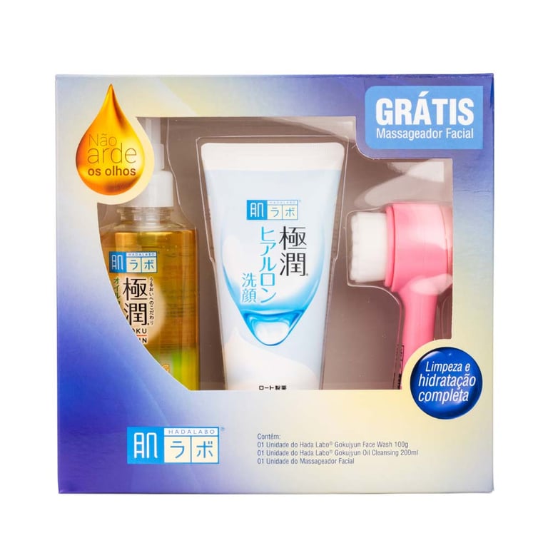 Kit Óleo de Limpeza Gokujyun 200g + Sabonete Hidratante 100ml