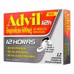 Advil Ibuprofeno 600mg 12 comprimidos