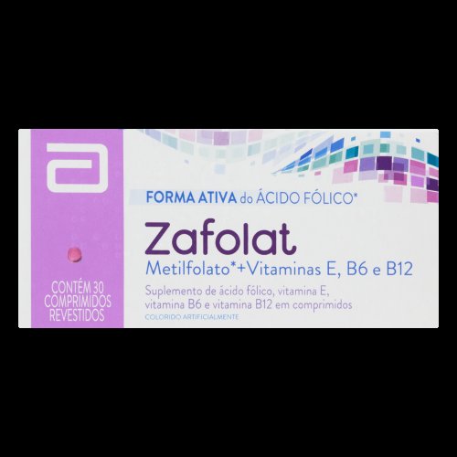 Zafolat Abbott 30 Comprimidos Revestidos