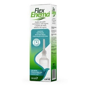 Flexenema 160mg + 60mg Solução Retal 130ml