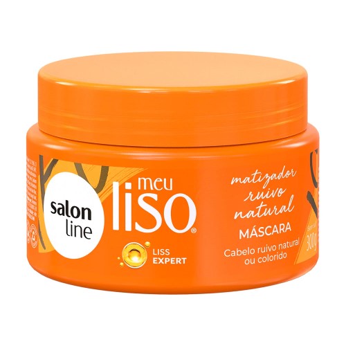 Máscara Matizadora Salon Line Meu Liso Ruivo Natural 300g