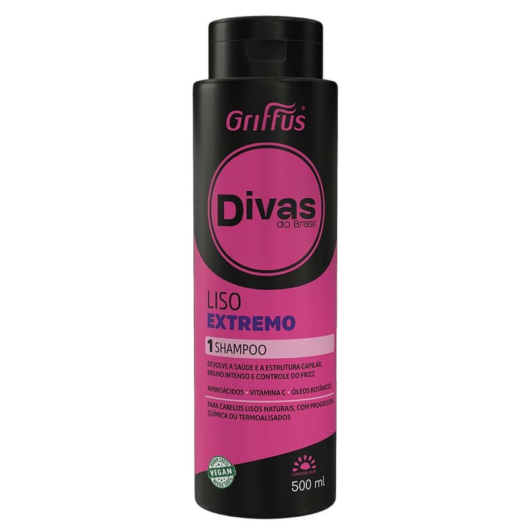 DIVAS DO BRASIL SH LISO EXTR 500ML