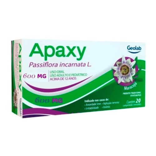 Apaxy 600mg com 20 Comprimidos Revestidos