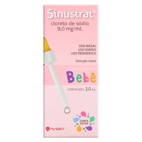 Sinustrat Bebê Solução Nasal Gotas 30ml