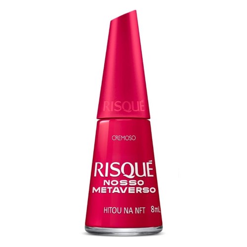 Esmalte Risqué Nosso Metaverso Hitou Na NFT 8ml