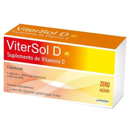 Vitersol D Marjan 60 Cápsulas