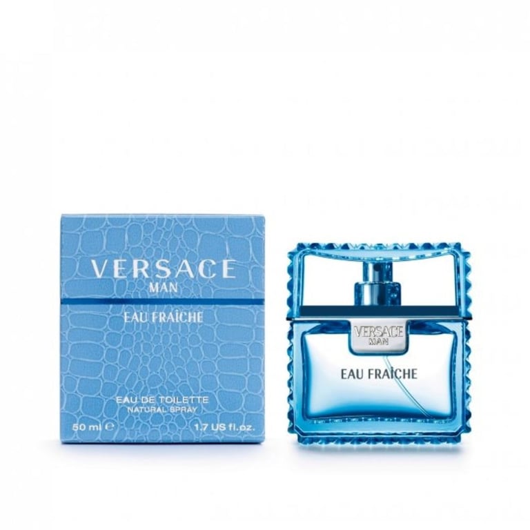 Versace Man Eau Fraiche Eau De Toilette Perfume Masculino 50 Ml