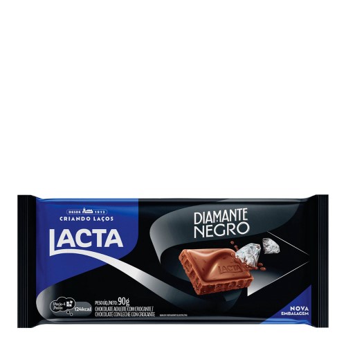 Chocolate Lacta Diamante Negro 90g