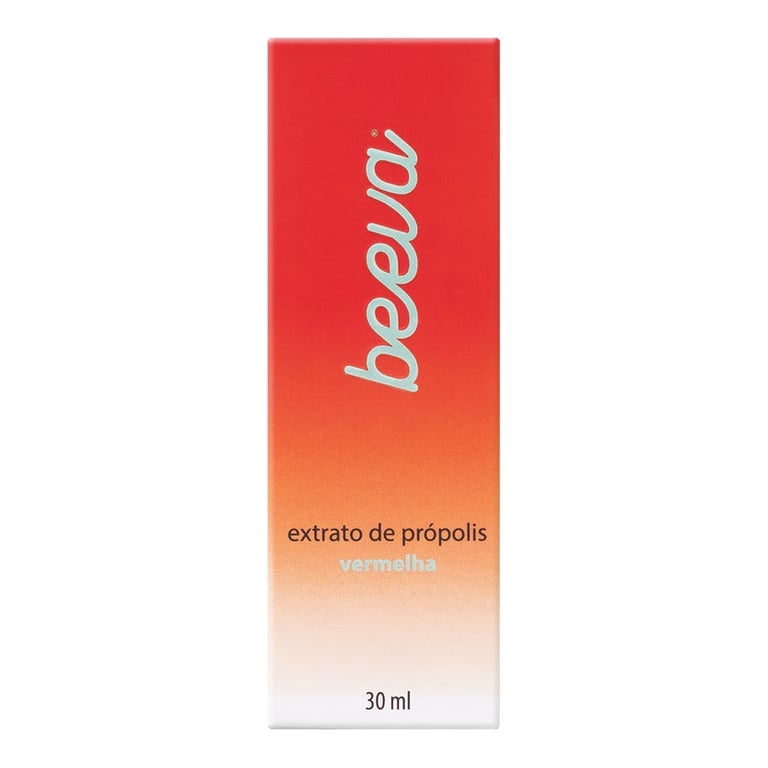 Extrato de Própolis Beeva Vermelho 11% Solução Gotas 30ml