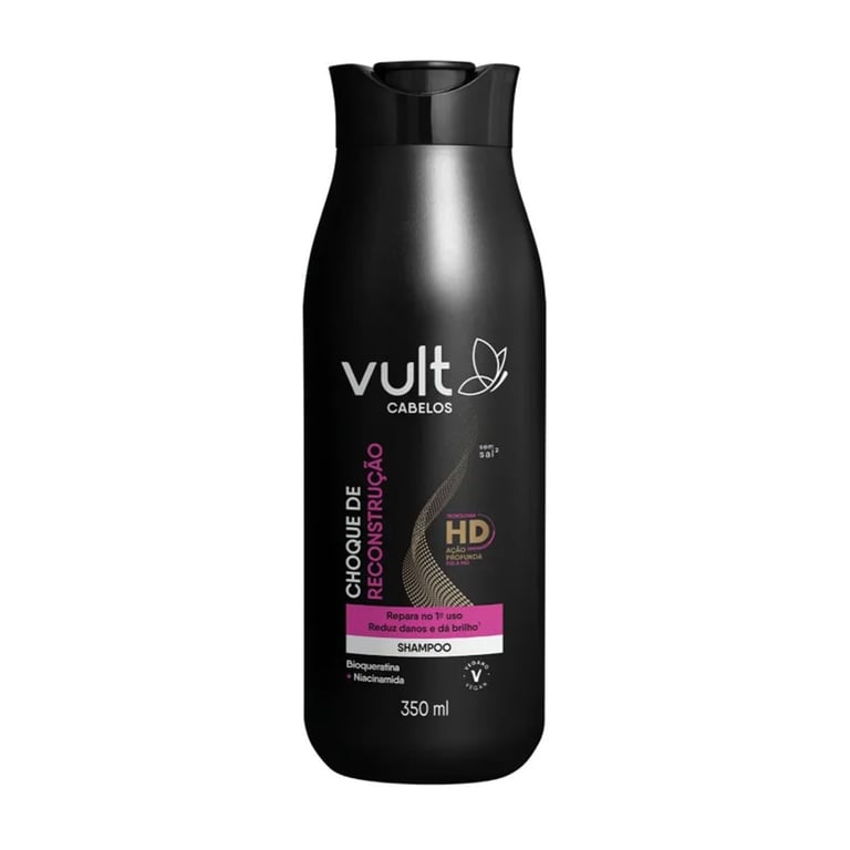 Shampoo Vult Hair Choque De Reconstrução 350ml