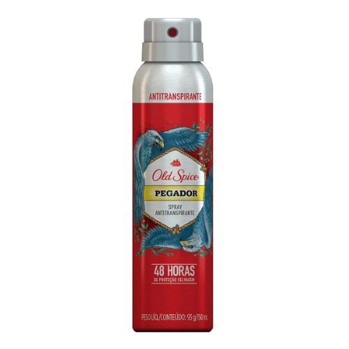 Desodorante Old Spice Pegador Spray Antitranspirante com 150ml