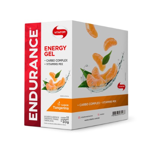 Suplemento Alimentar Vitafor Endurance Tangerina 12 Sachês