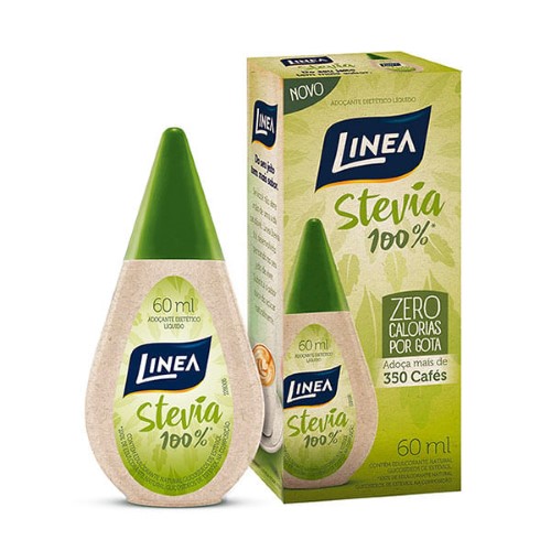 Adoçante Linea Stevia Líquido 60Ml - Linea