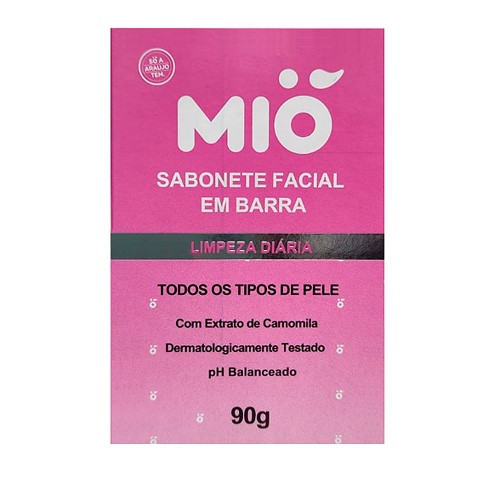 Sabonete em Barra Facial Mió Todos os Tipos de Pele 90g