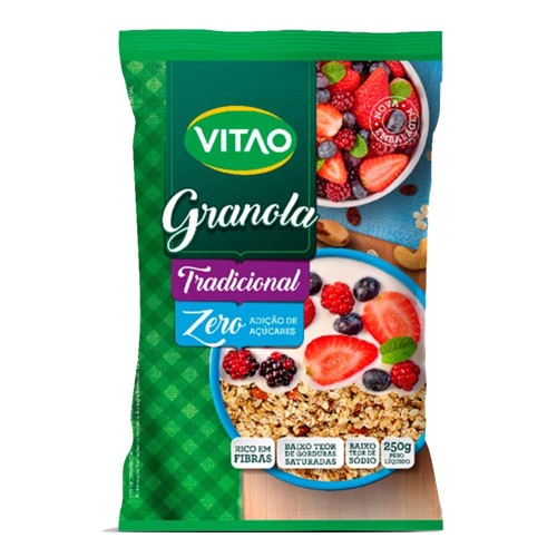 Granola Vitao Tradicional Zero Açúcar 250g