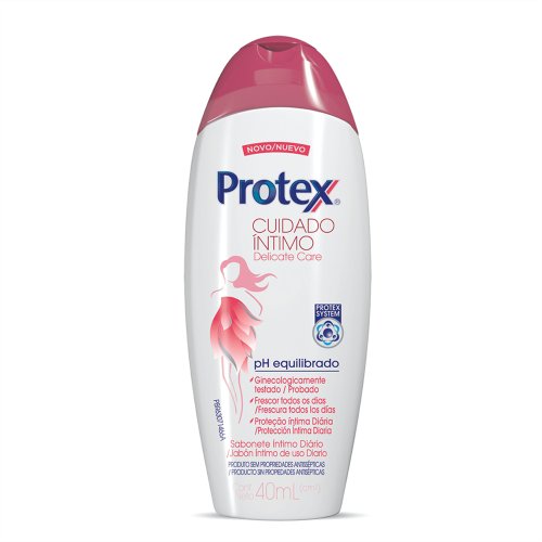 Sabonete Líquido Íntimo Protex Delicate 40Ml - Protex Intimo