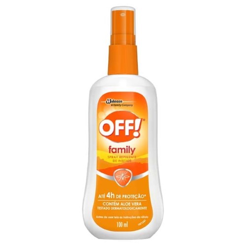 Repelente de Insetos Off! Family Spray com 100ml