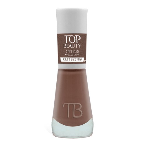 Esmalte Top Beauty Cremoso Cor Cappucino 9ml