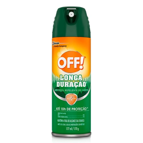 Repelente Off Aerosol Longa Duração 177ml