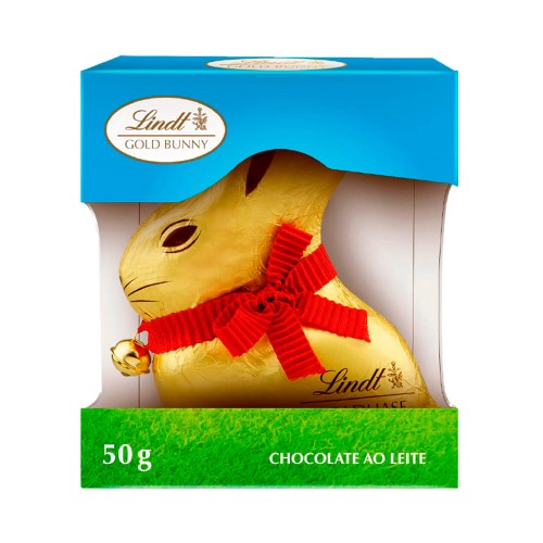 Coelho De Páscoa Lindt Gold Bunny Chocolate 50g