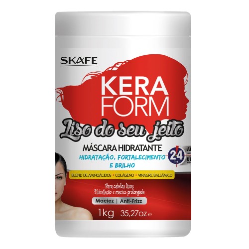 Keramax Liso do seu Jeito Skafe - Máscara Hidratante