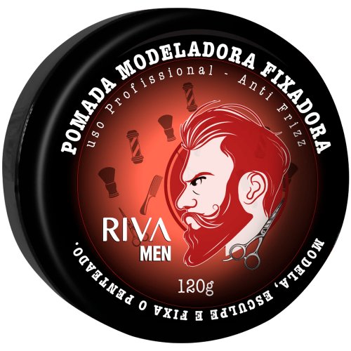 Pomada Capilar Riva Modeladora Extra Forte 120g