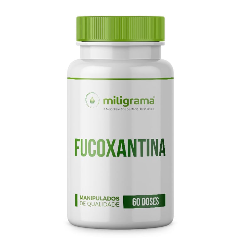 Fucoxantina 150mg Miligrama 60 Doses