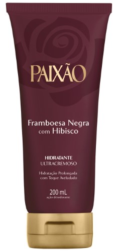 Loção Ultracremosa HIdratante Corporal Paixão Framboesa Negra 200ml