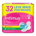 Absorvente Externo Intimus Tripla Proteção Seca com Abas 32 unidades