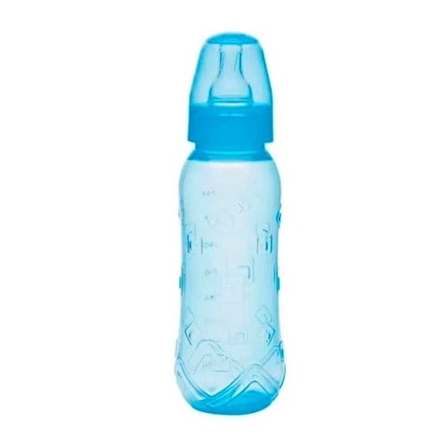 Mamadeira Aquarela universal azul 250ml Kuka