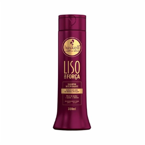 Shampoo Haskell Liso com Força 300ml