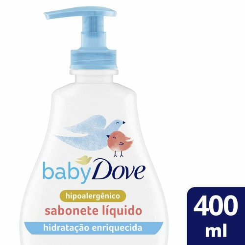 Sabonete Líquido Baby Dove Hidratação Enriquecida 400ml