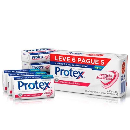 Sabonete Protex Balance 90G - Leve 6 Pague 5 - Protex