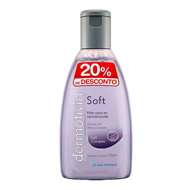 Dermotivin Soft 120ml - 20% de desconto