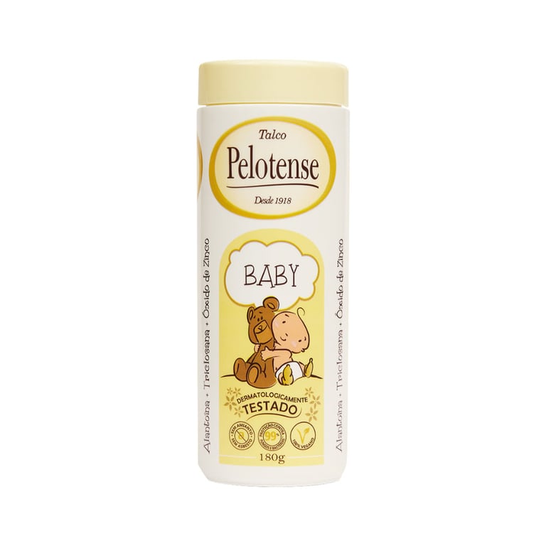 Talco Pelotense Baby Amarelo 180g