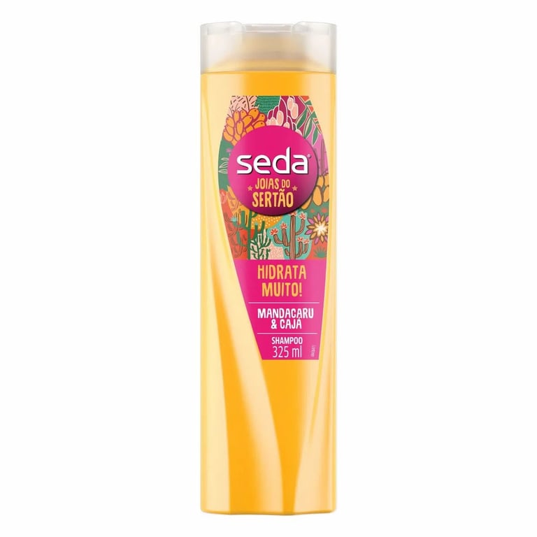 Shampoo Seda Joias do Sertão Hidrata Muito 325ml