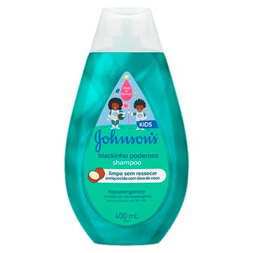 Shampoo Johnson s Kids Blackinho Poderoso 400ml