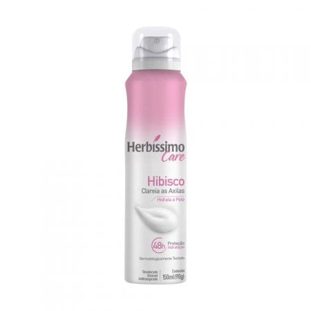 Desodorante Aerossol Antitranspirante Herbissimo Care Hibisco