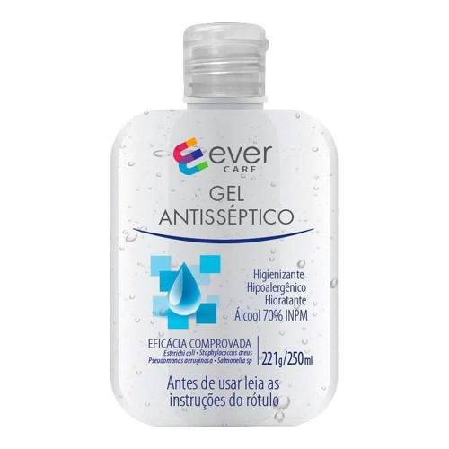 Gel Antisséptico Ever Care 250ml