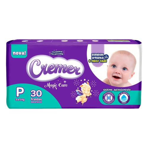 Fralda Cremer Disney Baby P - 30 Unidades